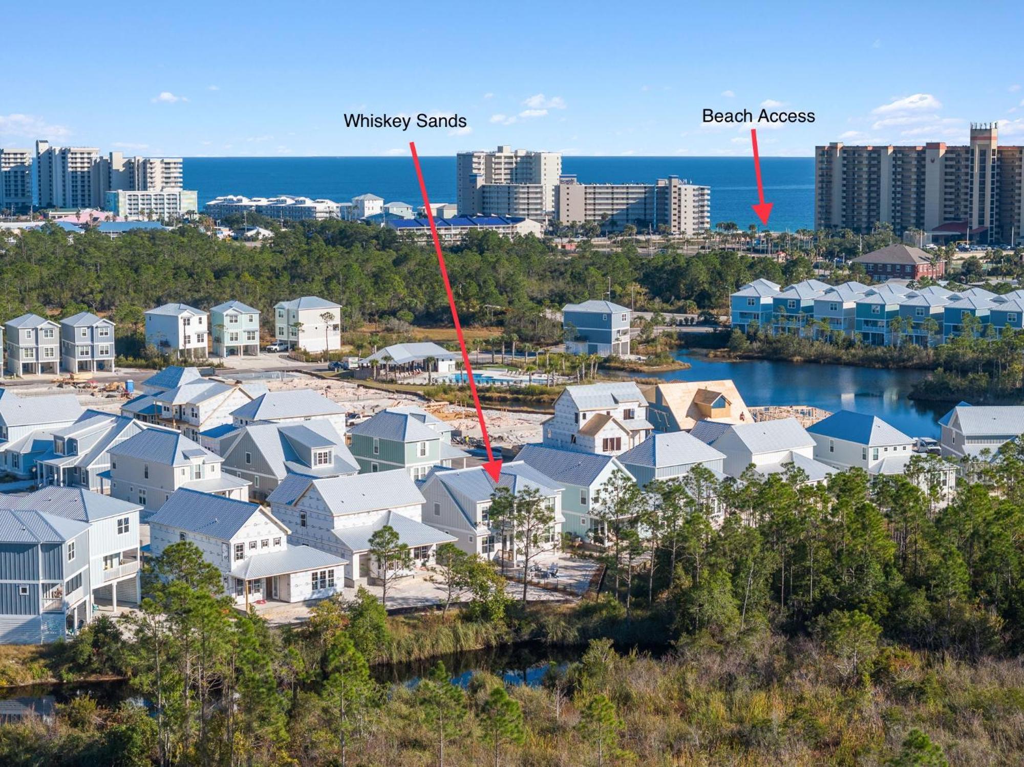 Whiskey Sands - Luxury By Gulf State Park, Great Views, Walk To And Restaurants, Beautiful Pool, Fenced Yard!